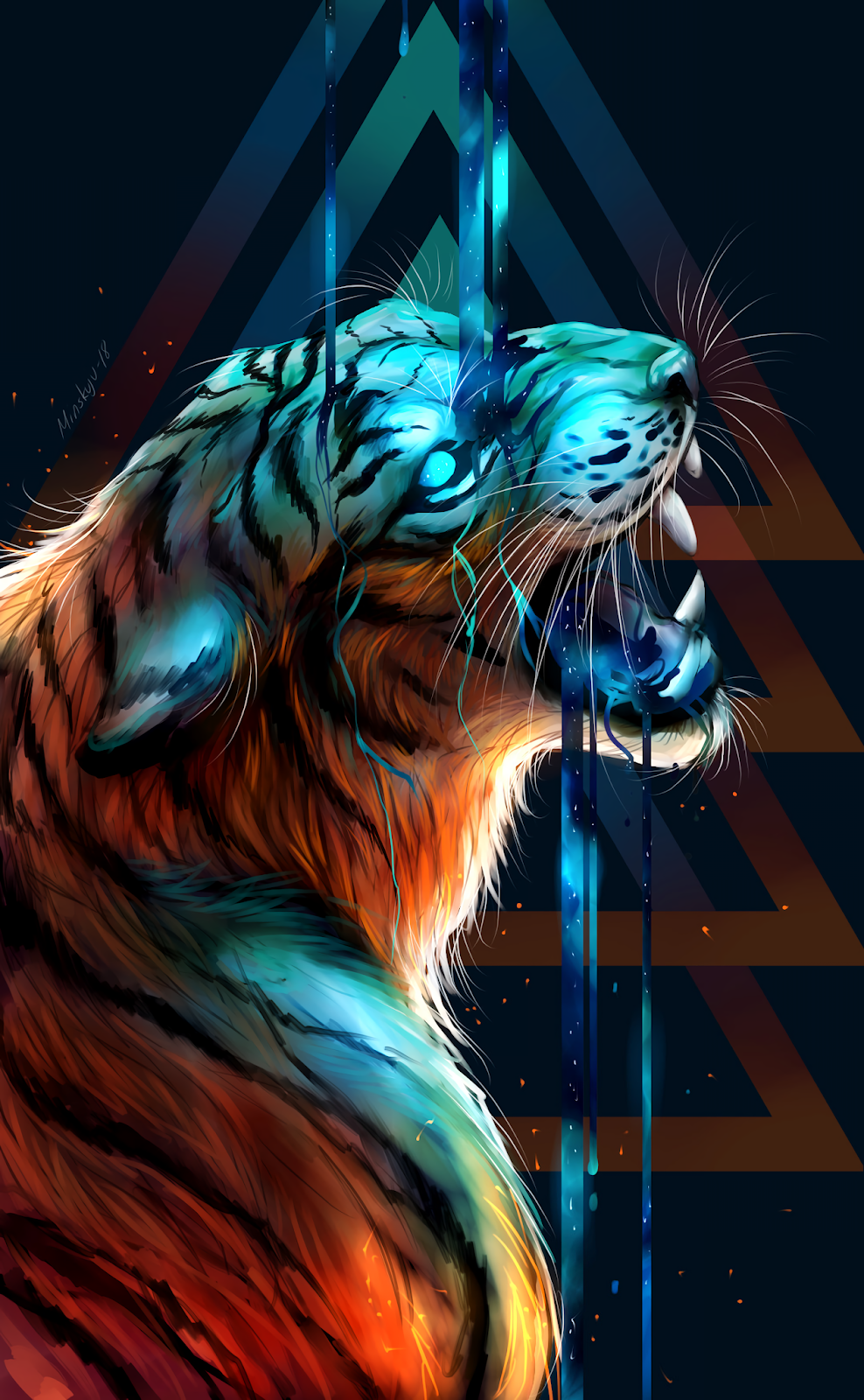 Tiger Wallpaper Iphone 988x1600 Wallpaper teahub.io