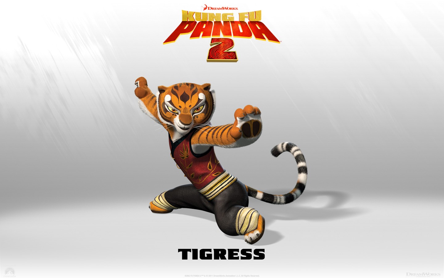 Johnson Defended The Tiger Tigress - Kung Fu Panda 2 Names - HD Wallpaper 