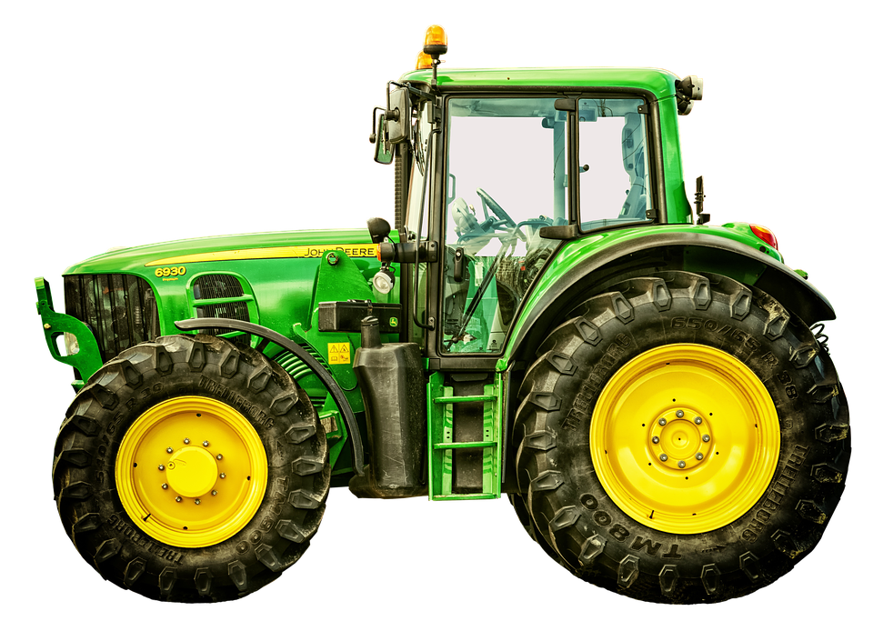 John Deere Tractor Clipart - HD Wallpaper 