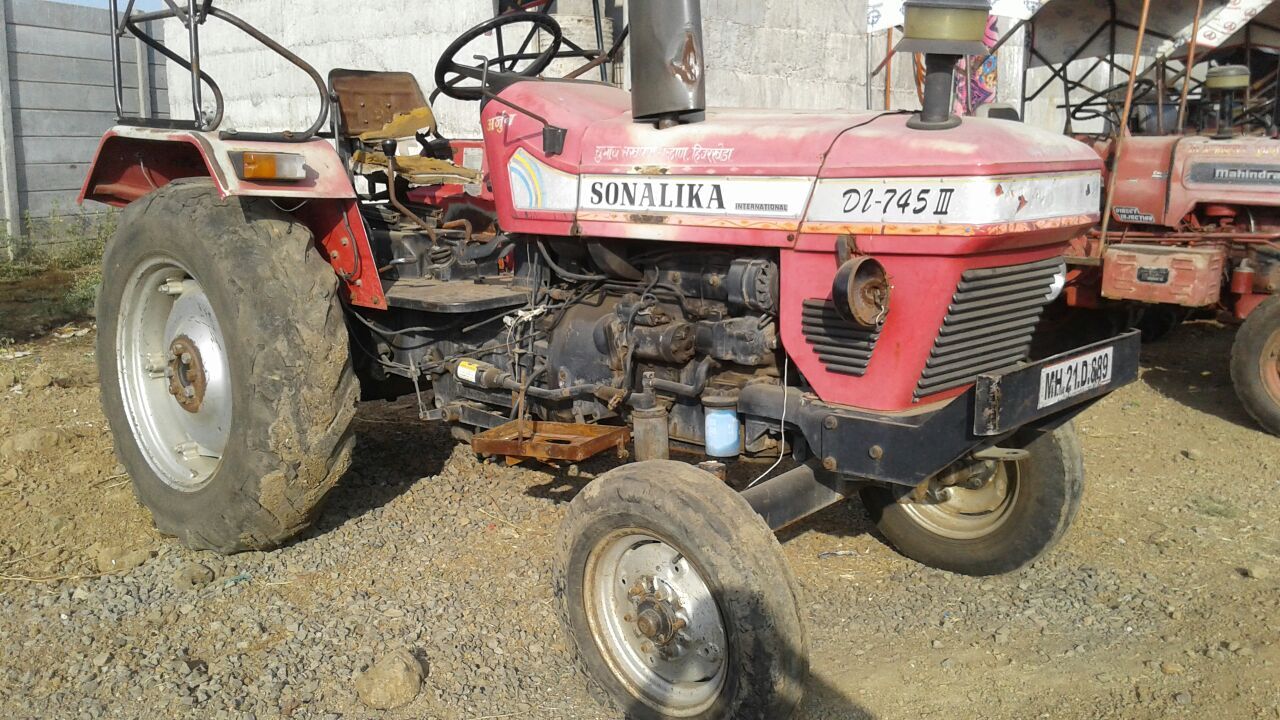 Sonalika Tractor Di 745 Price In India - HD Wallpaper 