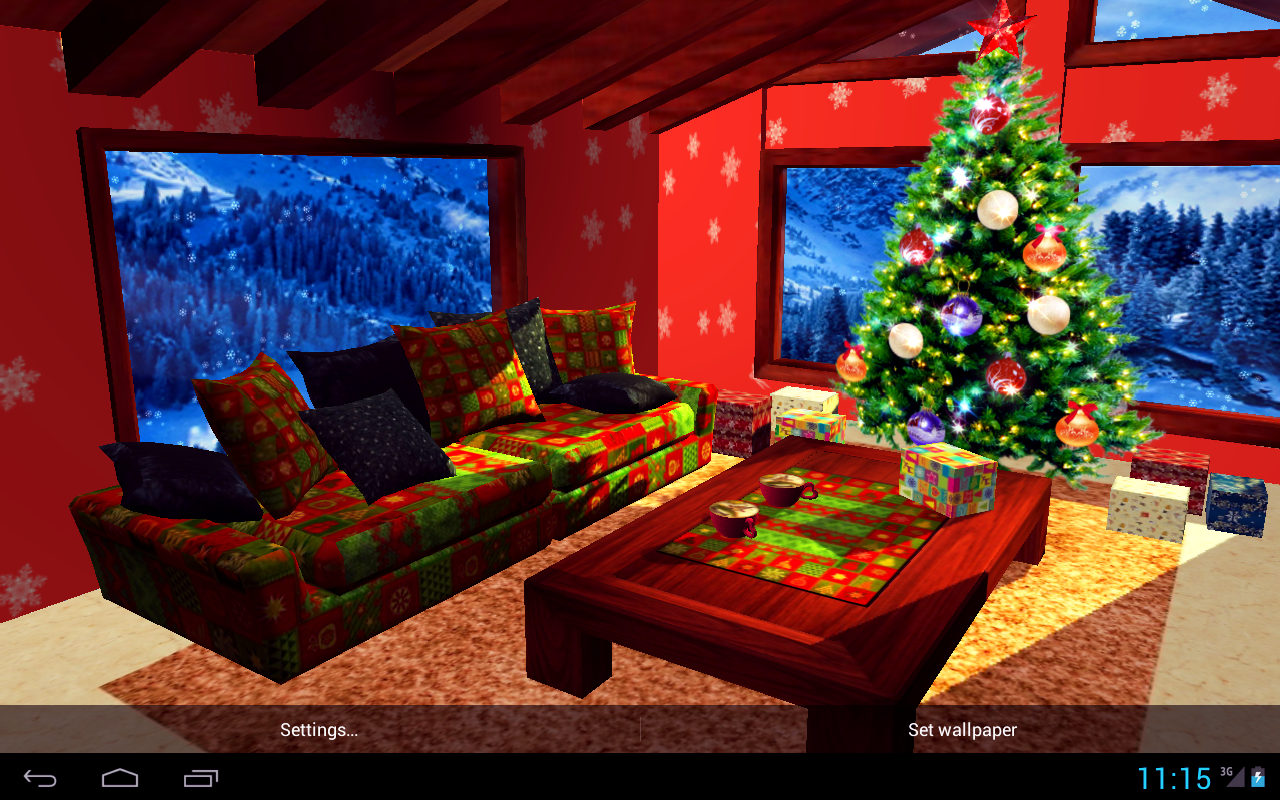 Qm/18, Fireplace, Christmas, Aljanh - Wallpaper - HD Wallpaper 