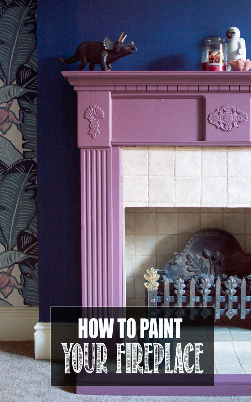 Grey Painted Fire Surround - HD Wallpaper 