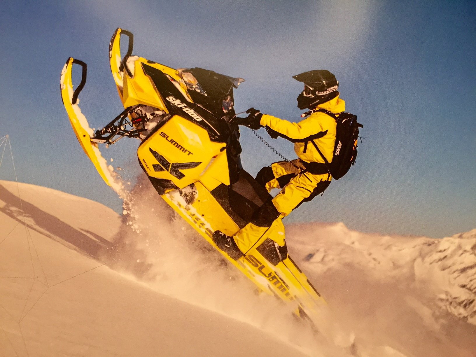 2018 Ski Doo Summit 800 - HD Wallpaper 