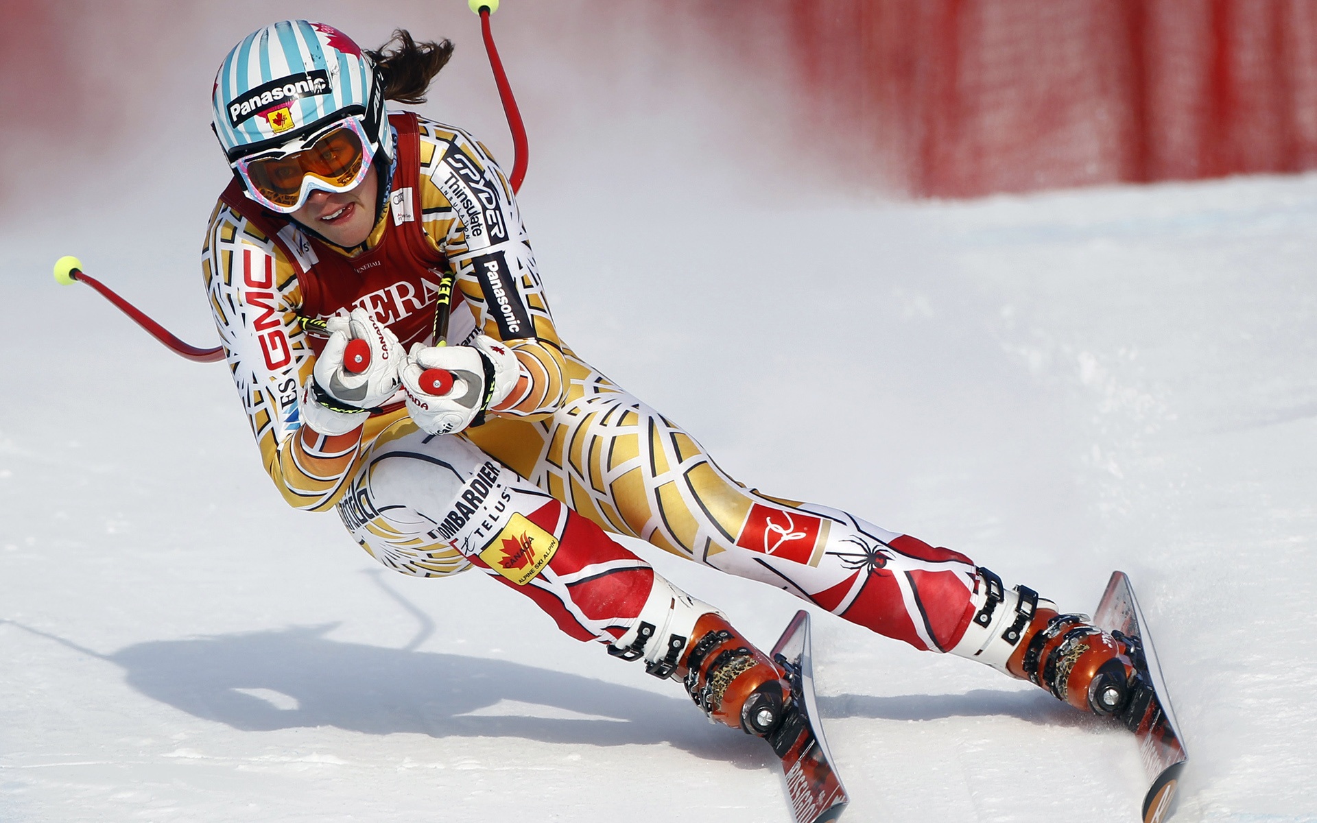 Wallpaper Winter Sports Ski - Горнолыжный Спорт - HD Wallpaper 