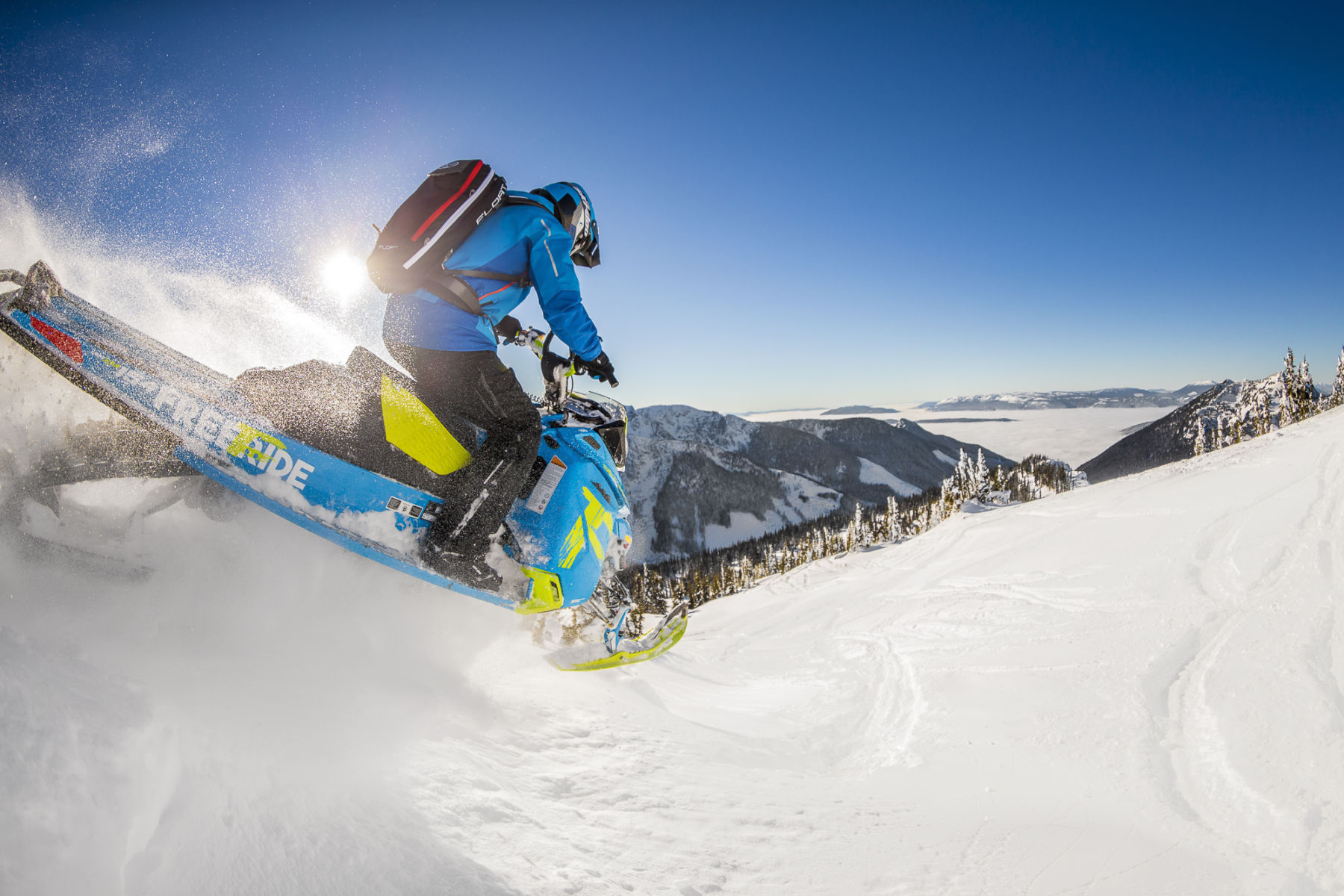 Ski-doo Freeride - Snow - HD Wallpaper 