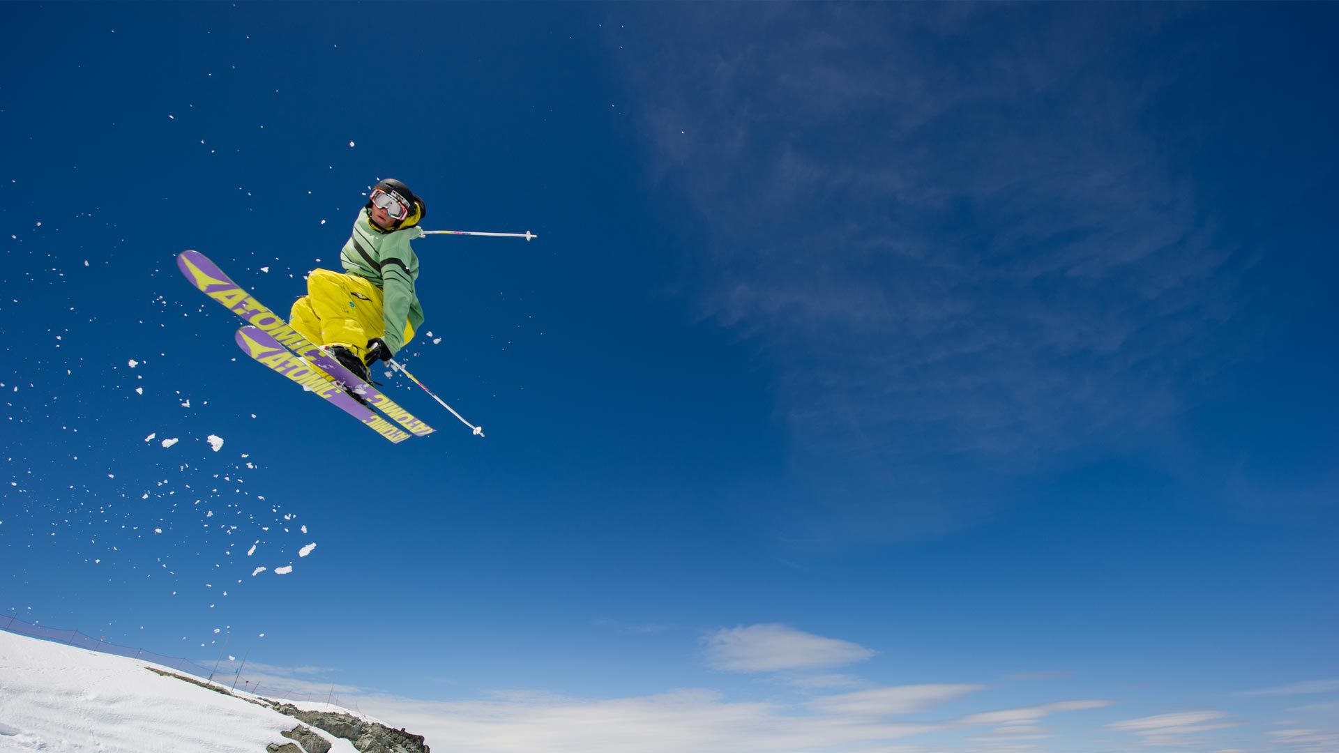 Freestyle Skiing - HD Wallpaper 