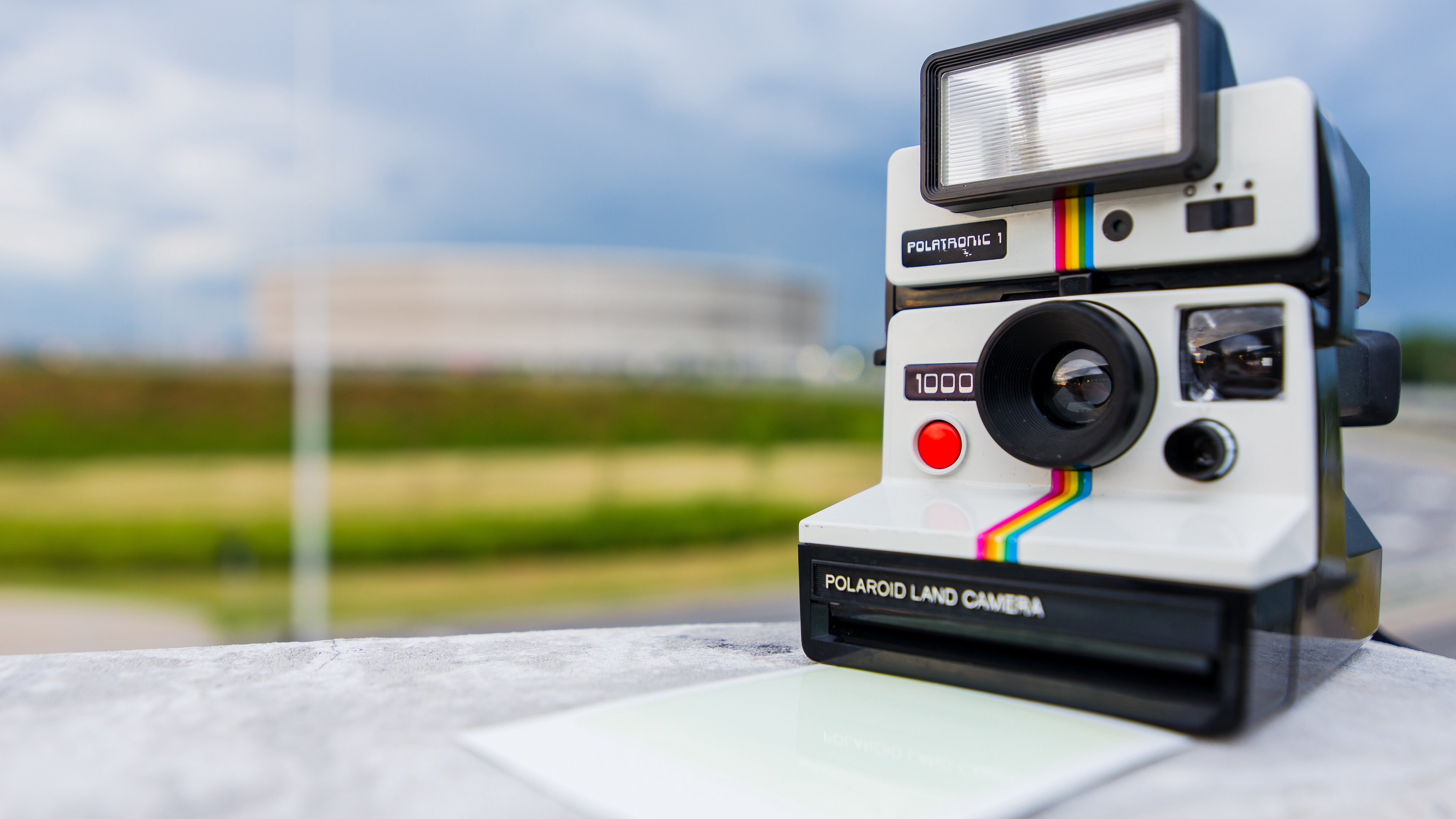 Wallpaper Polaroid, Camera, Retro, Style - Polaroid Camera Hd - HD Wallpaper 