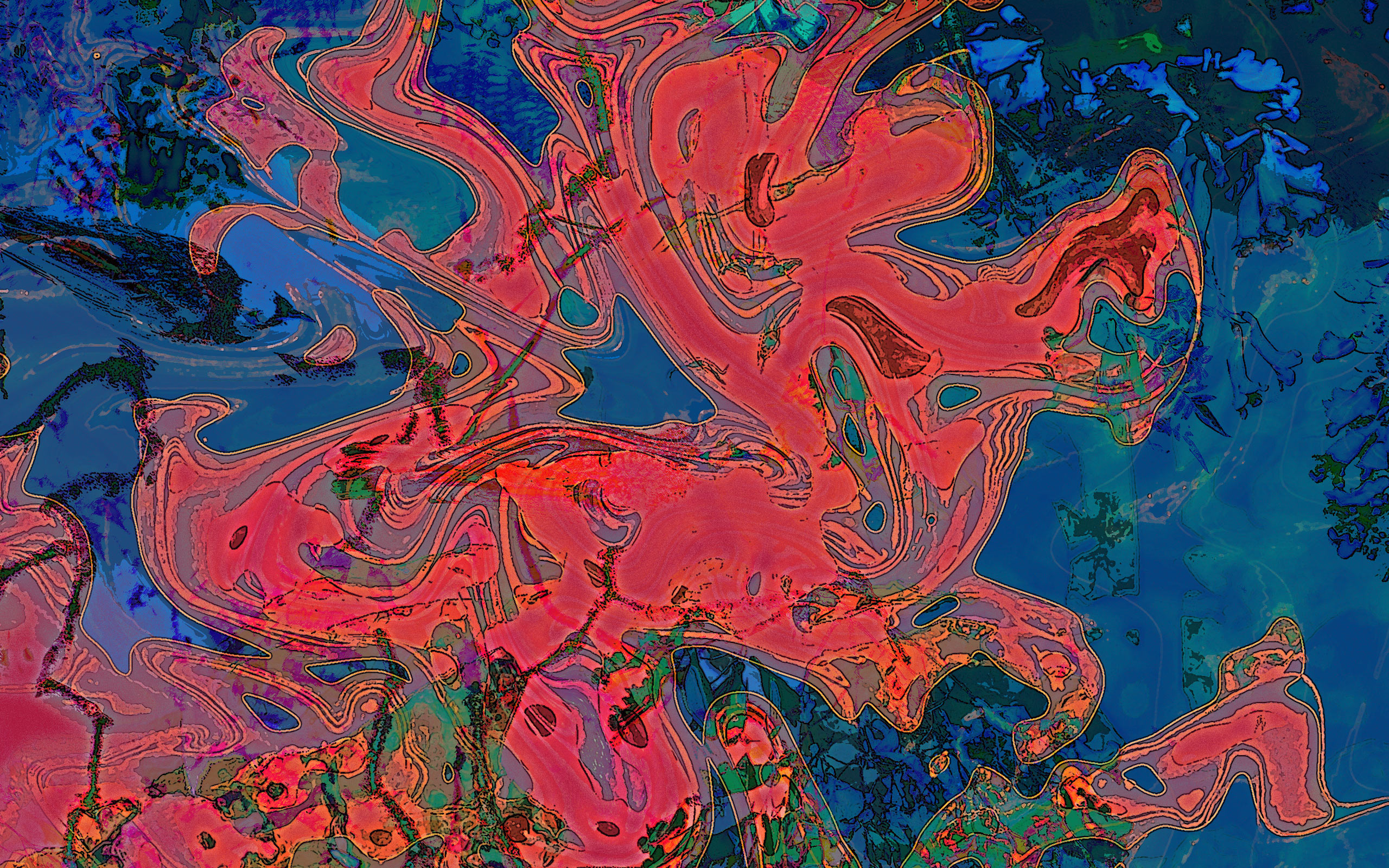 Popsicle Wallpaper Set, May - Painting - HD Wallpaper 