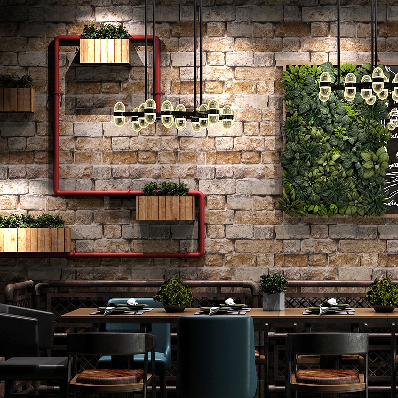 Decoracion Con Ladrillo Rojo - HD Wallpaper 