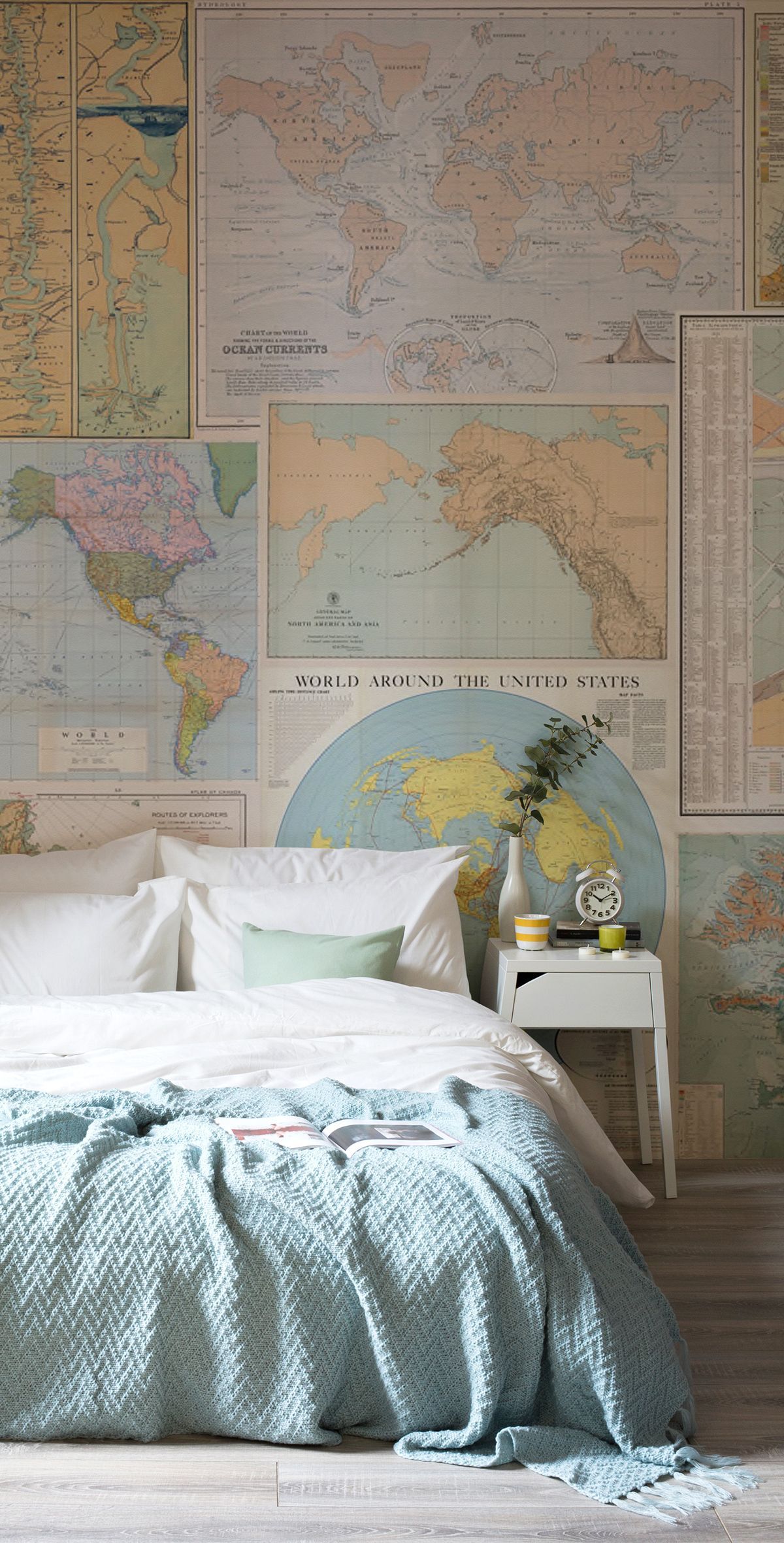 Decoration Room Mapa - HD Wallpaper 