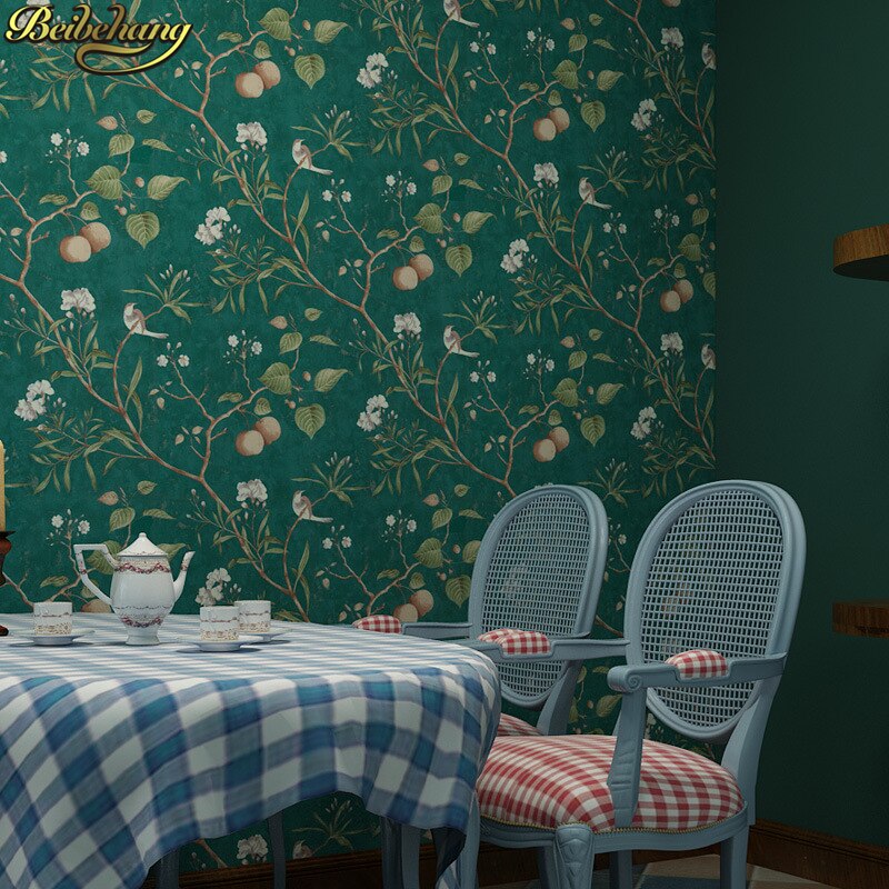 Green Wallpaper With Birds & Flowers 800x800 Wallpaper teahub.io