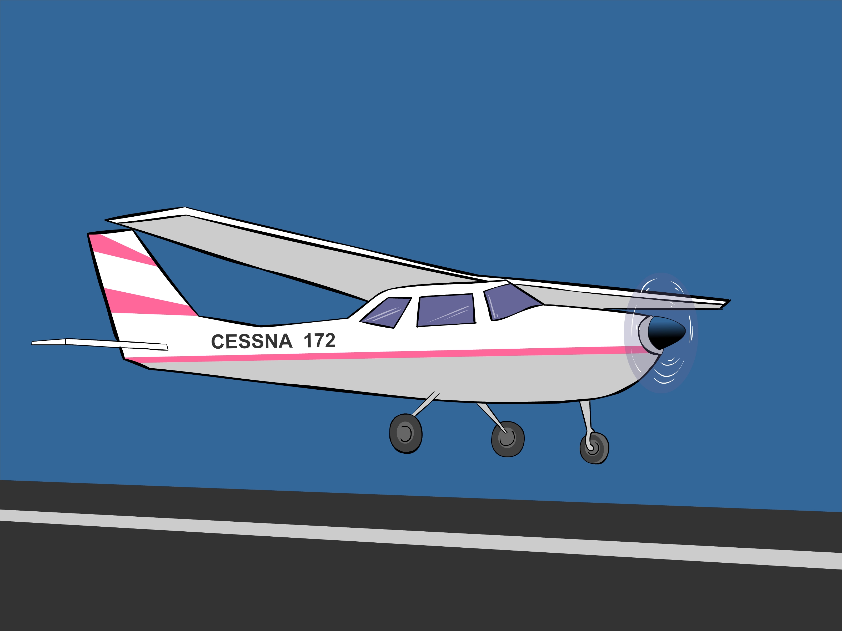 Image Titled Execute A Go Around In A Cessna 172 Step - Monoplane - HD Wallpaper 
