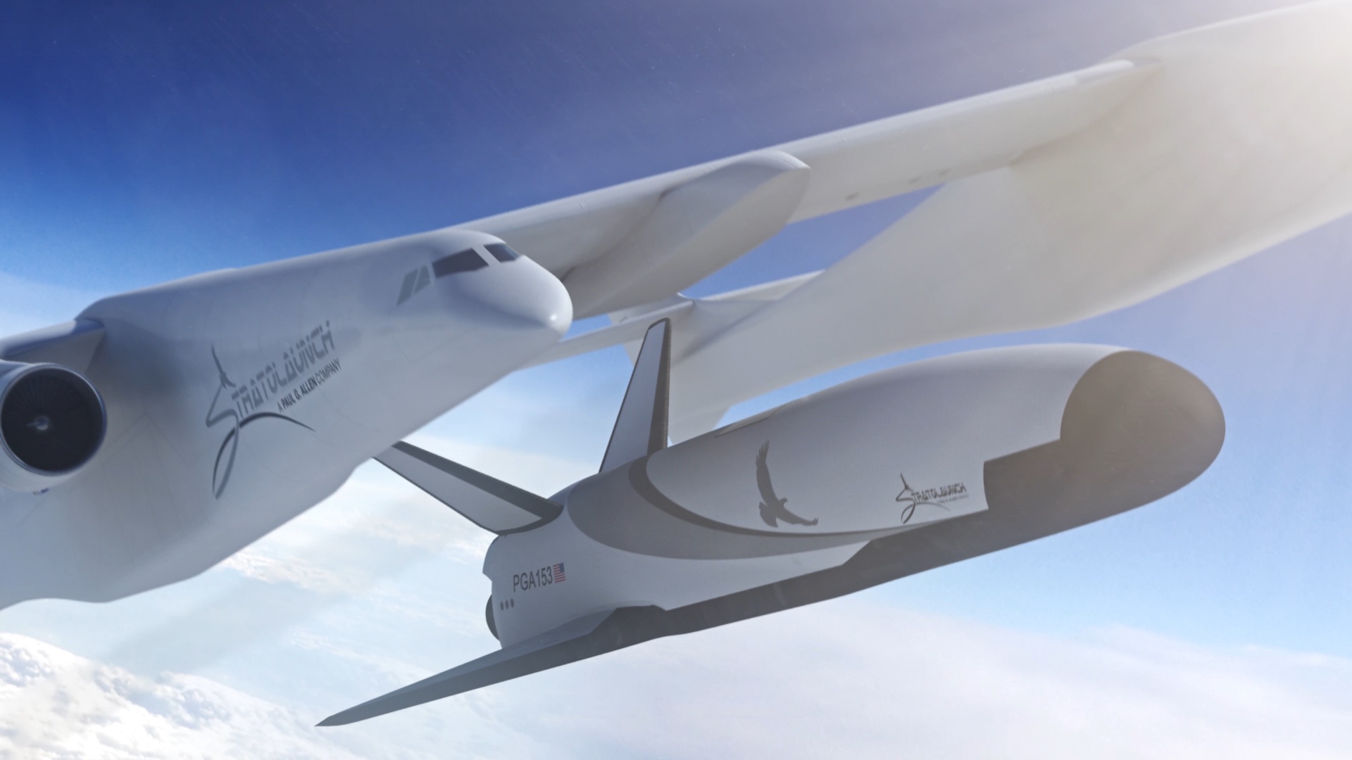 Stratolaunch Space Plane - HD Wallpaper 