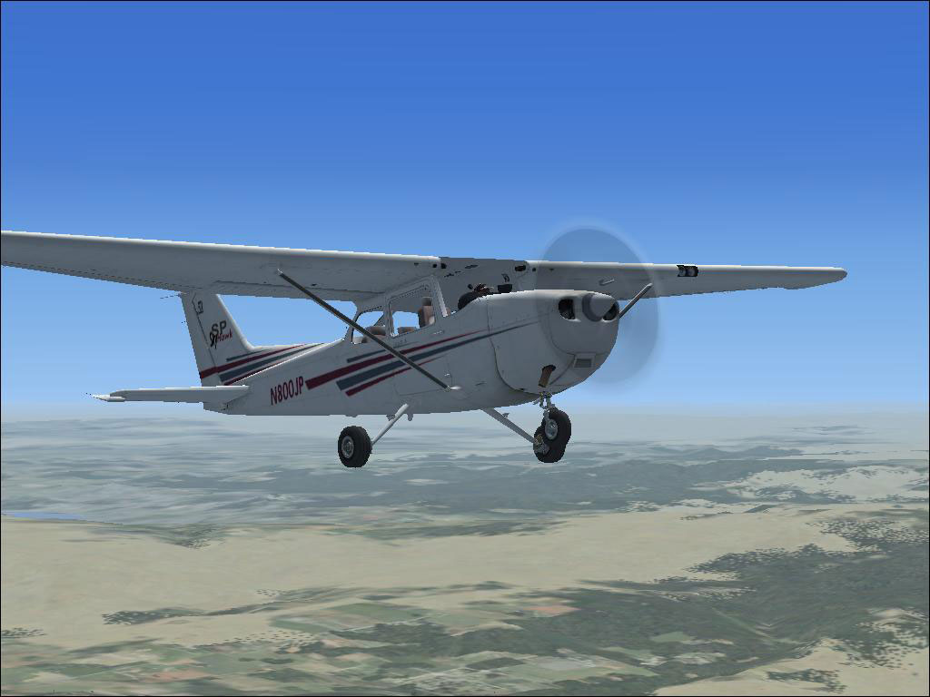 Flight Sim Cessna 172 - HD Wallpaper 
