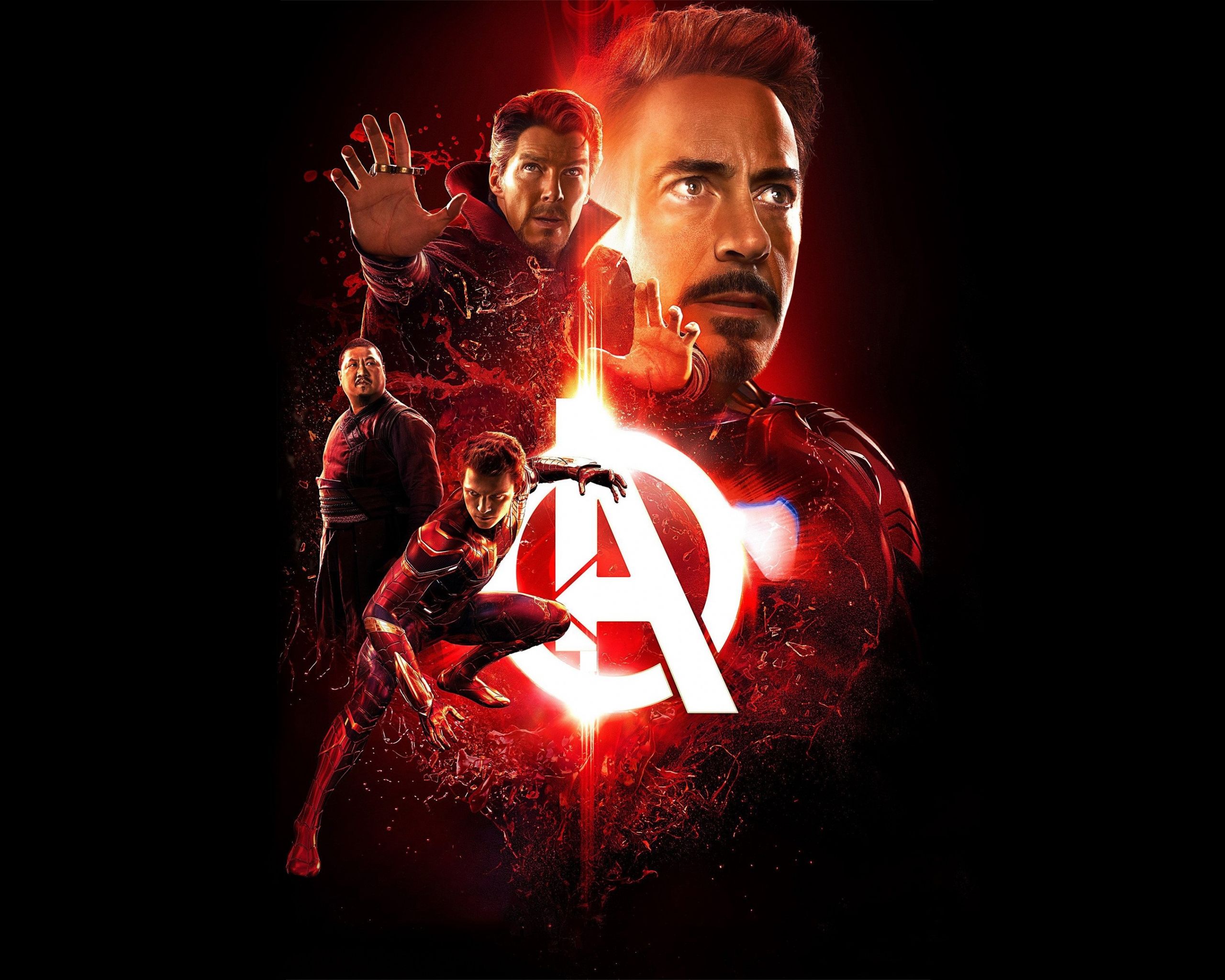 Avengers Infinity War Iron Man Spider Man Doctor Strange - Spiderman And  Iron Man Hd - 2560x2048 Wallpaper 