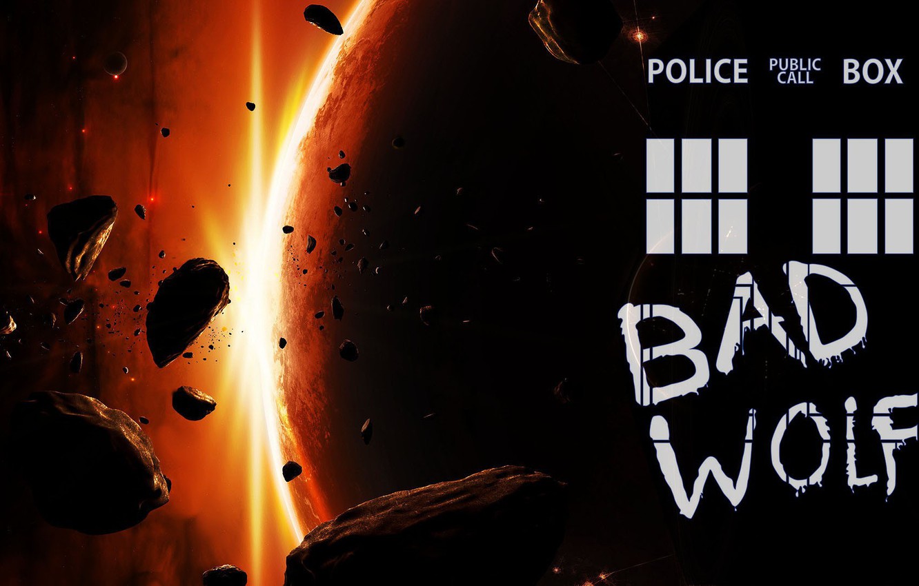 Photo Wallpaper Space, Planet, Art, Doctor Who, The - Доктор Кто Обои На Рабочий Стол - HD Wallpaper 