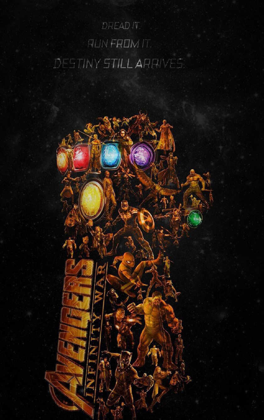 Fan Made Infinity War Poster - HD Wallpaper 