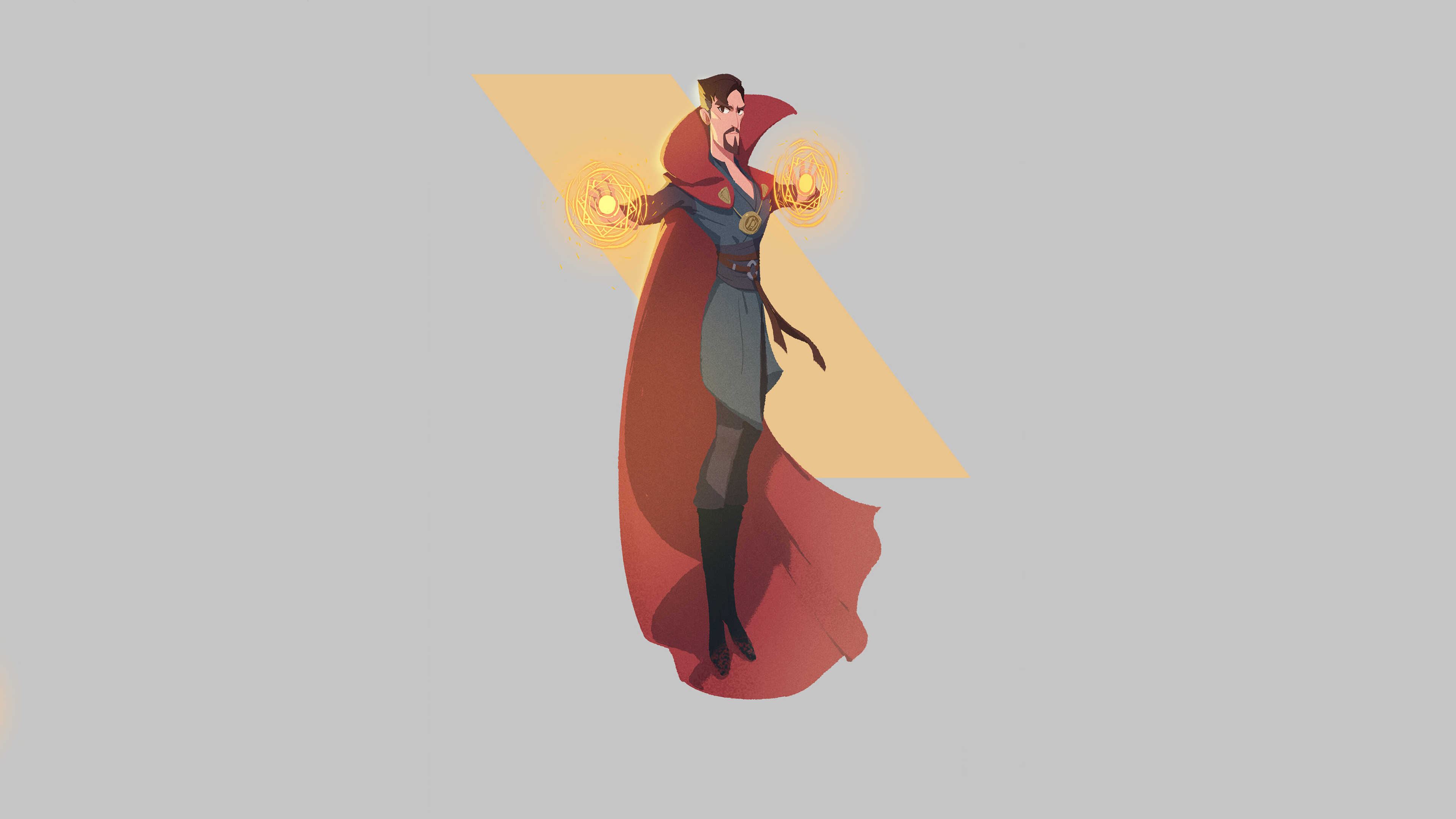 Doctor Strange Minimal - HD Wallpaper 