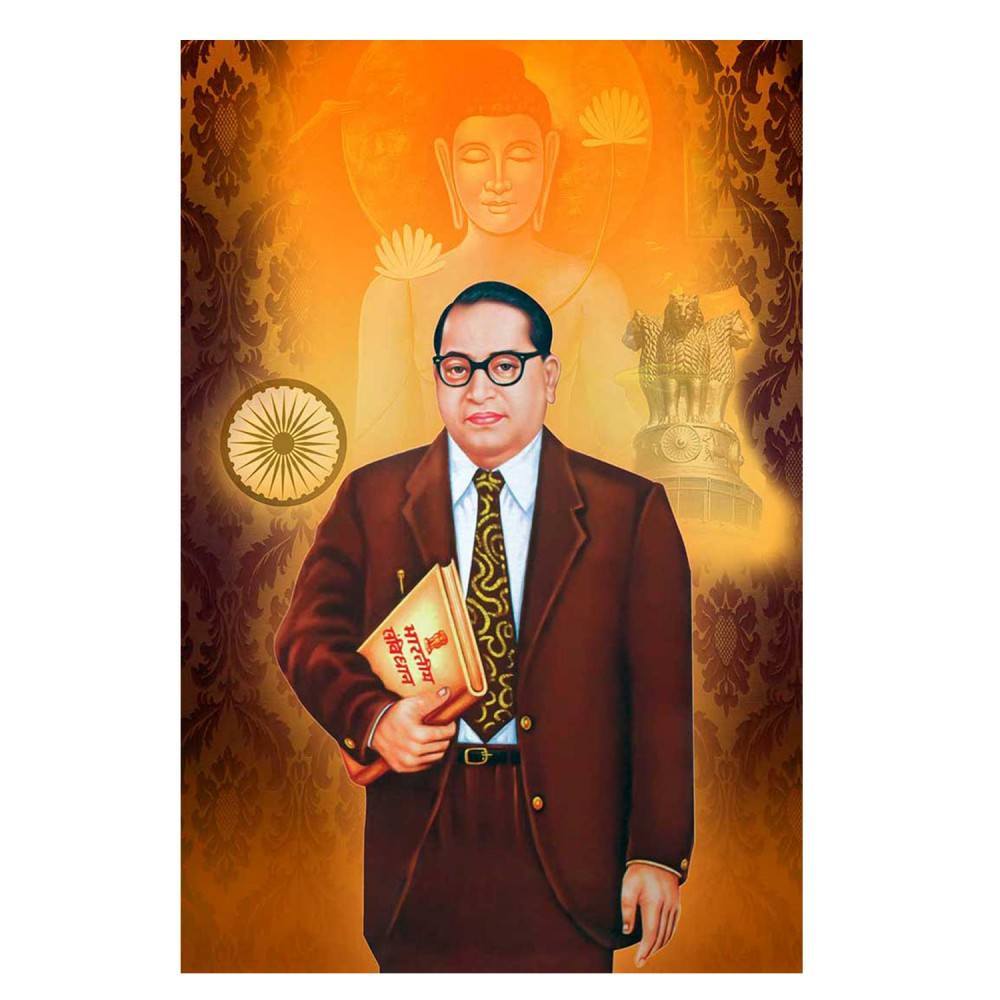 Babasaheb Ambedkar Wall Painting - Gentleman - 1000x1000 Wallpaper -  