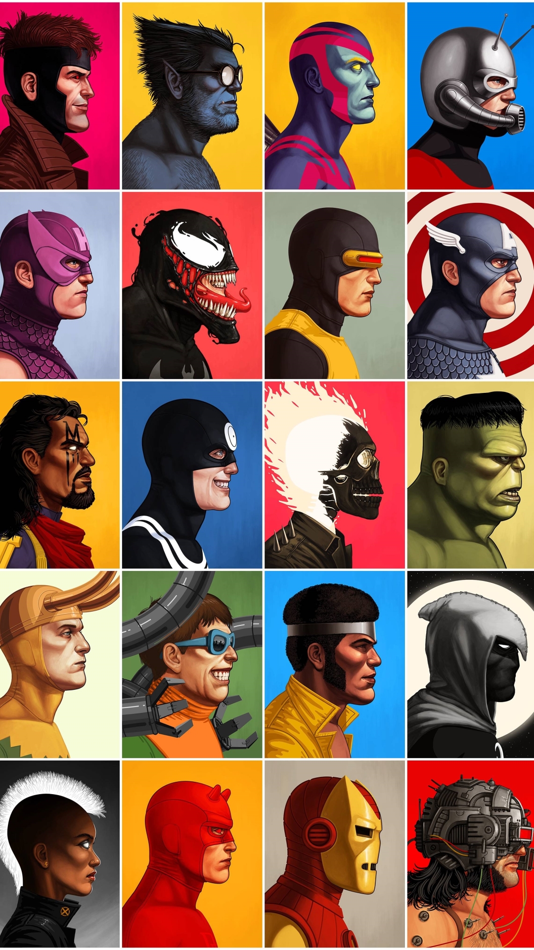 Marvel Comics Collage - HD Wallpaper 