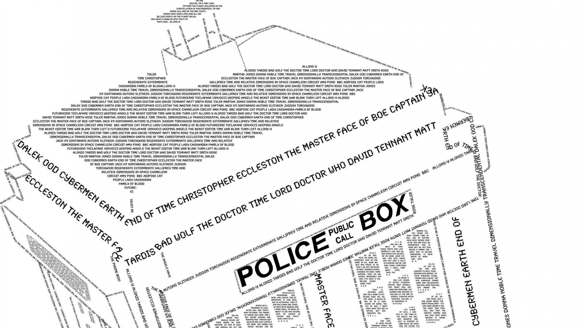 Doctor Who 3849 Wallpaper - Doctor Who Wallpaper Black And White - HD Wallpaper 