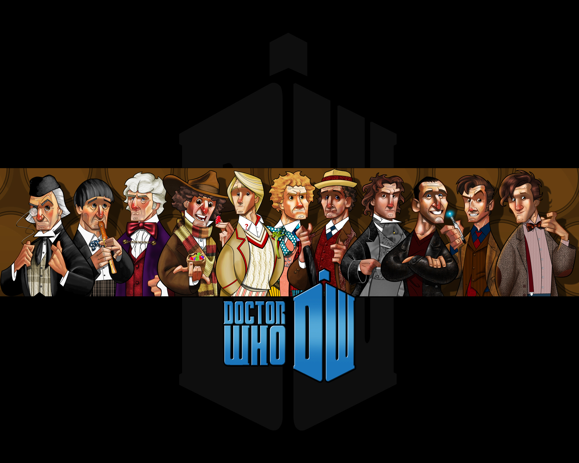 Wallpaper - Doctor Who Wallpaper All Doctors - HD Wallpaper 