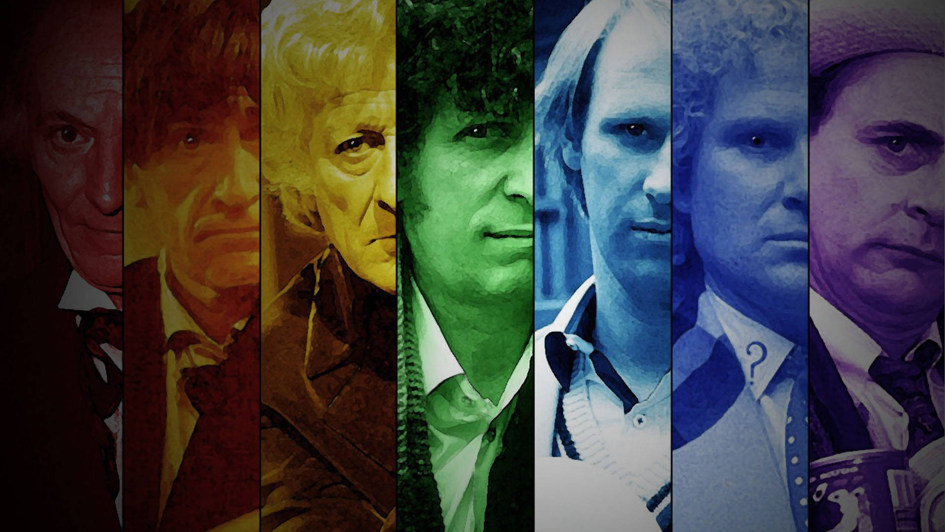 Doctor Who 7 Doctor's - HD Wallpaper 