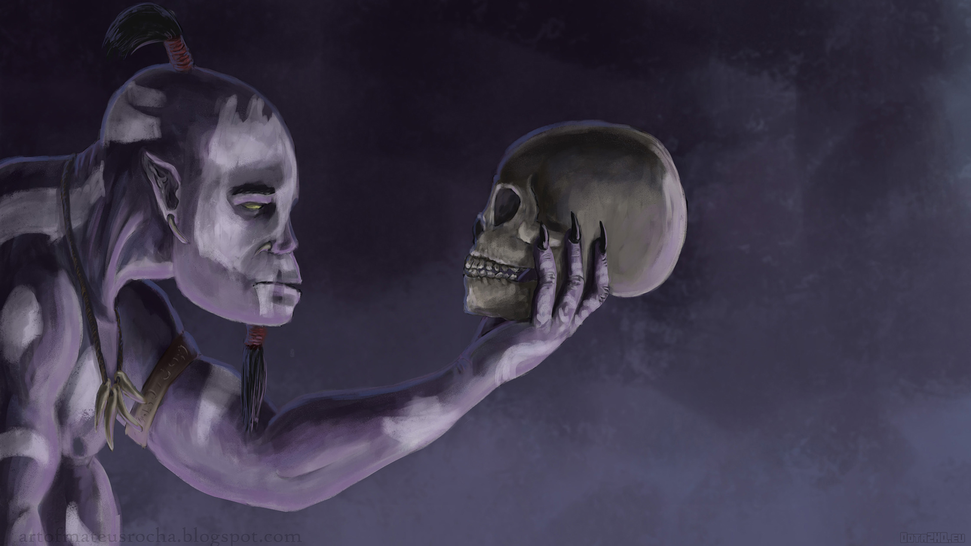 Dota Wallpaper Witch Doctor - HD Wallpaper 