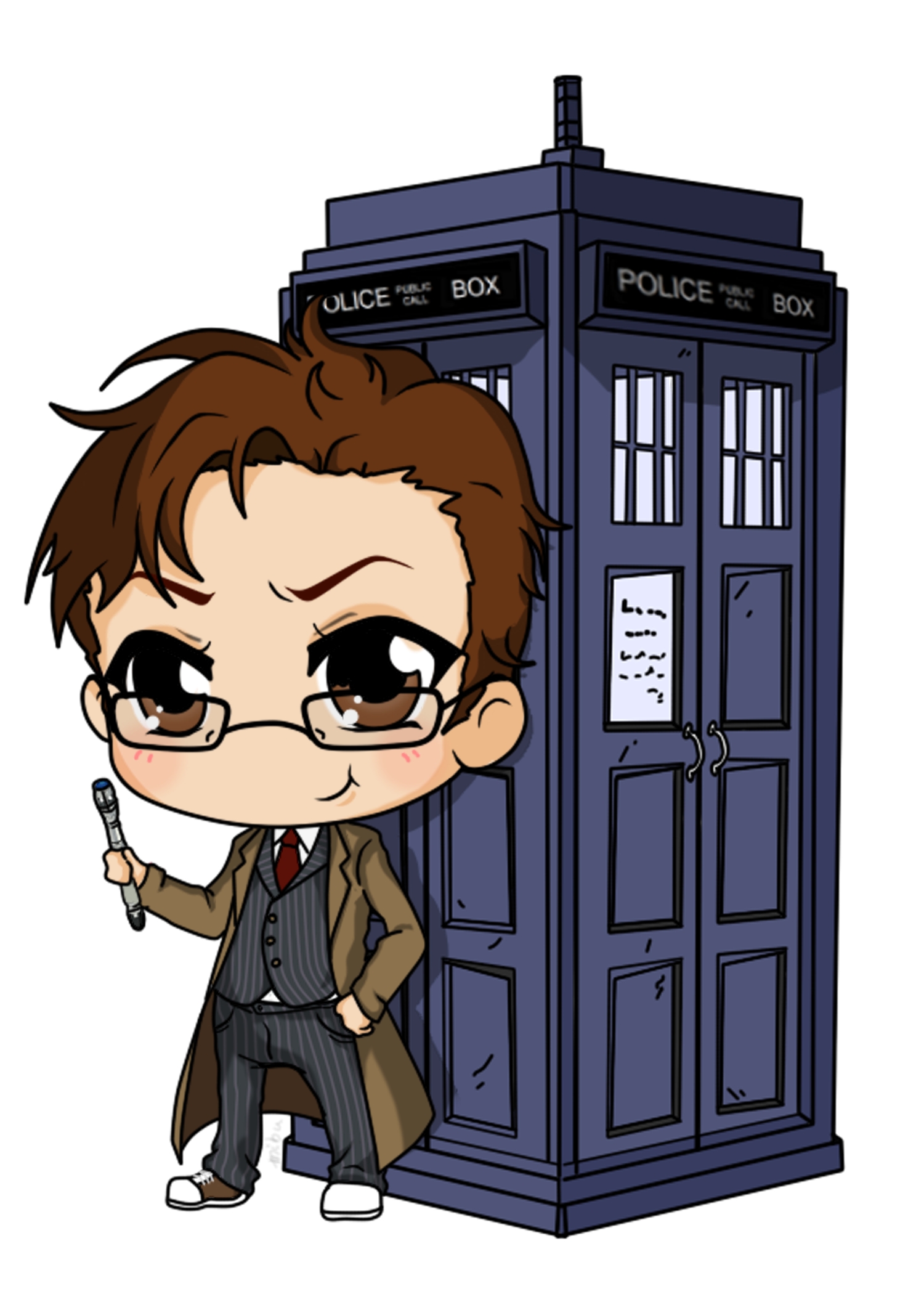 Desenhos Do 10th Doctor - HD Wallpaper 