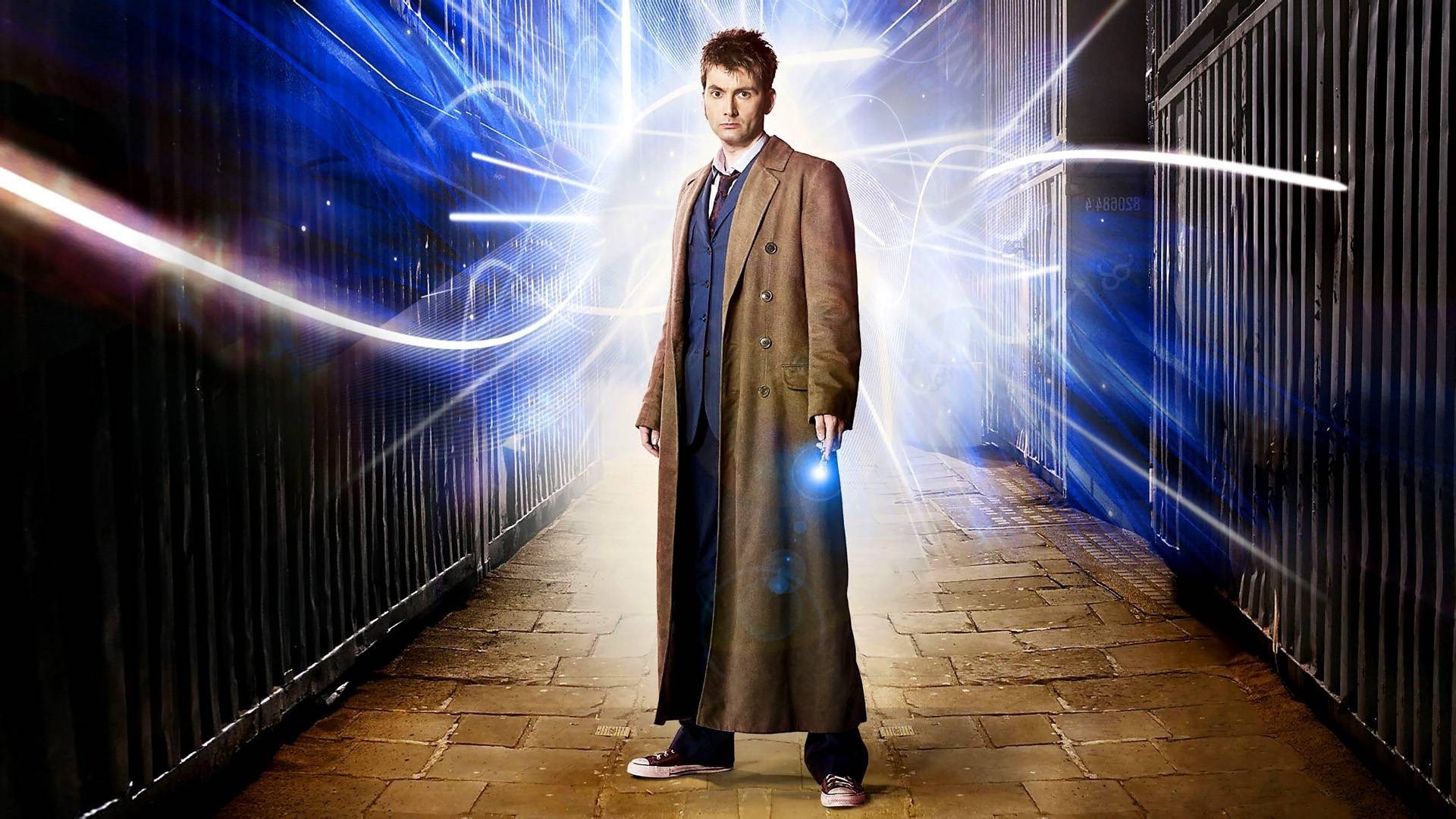 Doctor Who, The Doctor, Tardis, David Tennant, Tenth - Doctor Who Wallpaper David Tennant - HD Wallpaper 