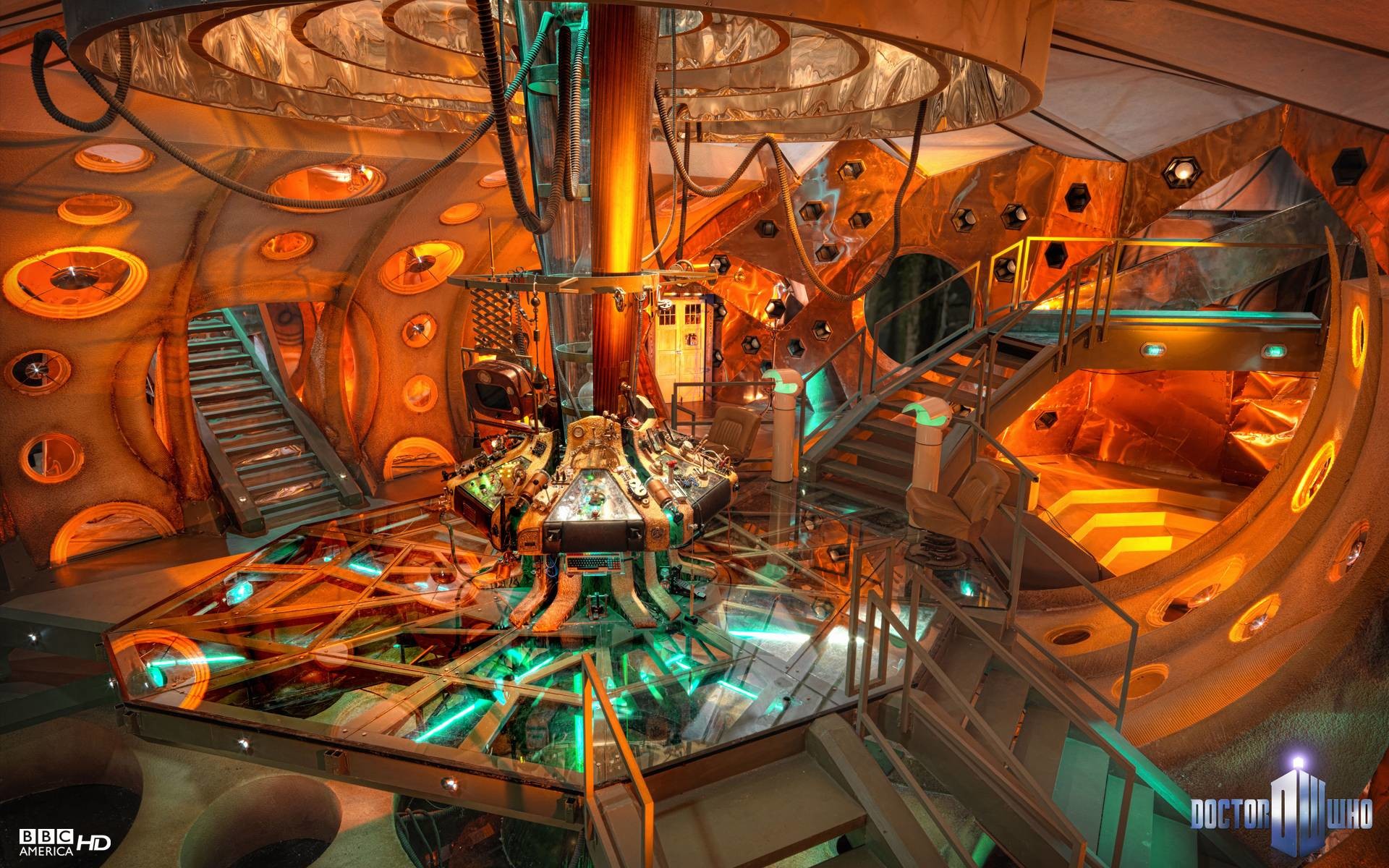 Tardis Wallpapers - Doctor Who Tardis Interior - HD Wallpaper 