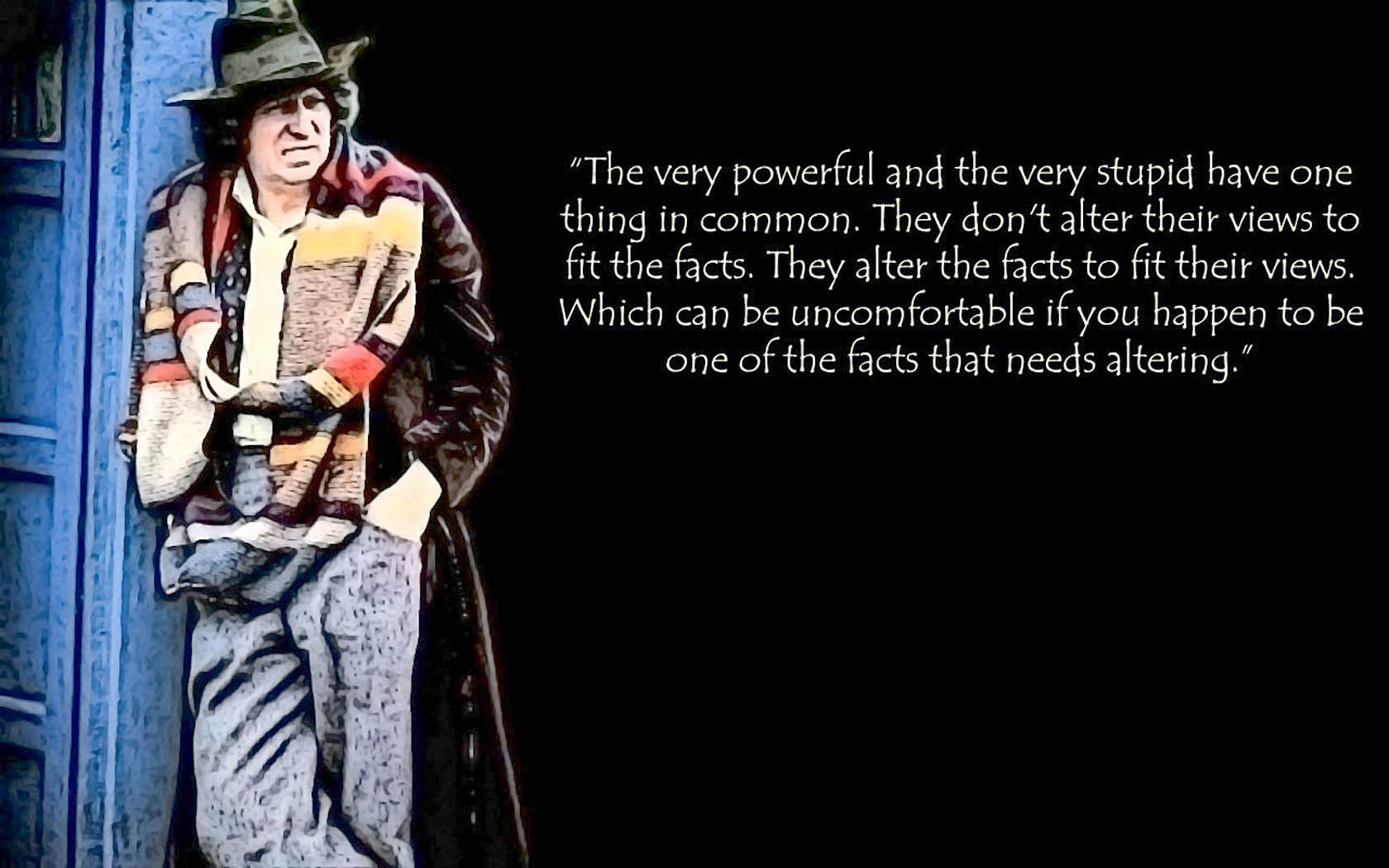 Doctor Who Alternative Facts - HD Wallpaper 