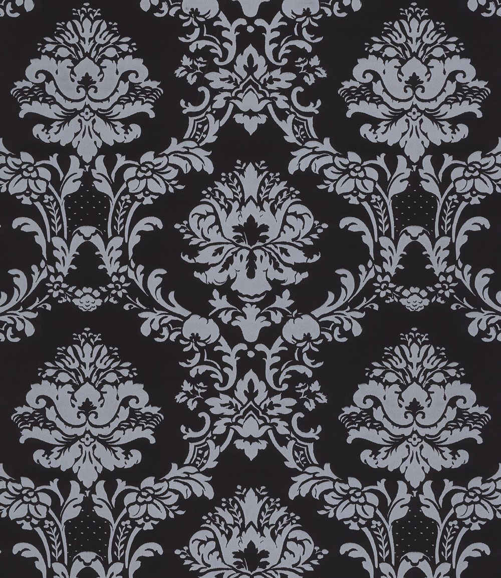 Gray Victorian Wallpaper Decor - HD Wallpaper 