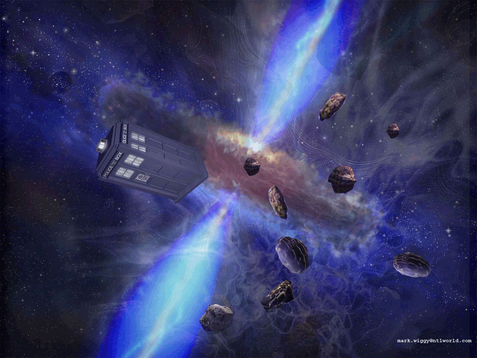 Tardis Vortex - HD Wallpaper 