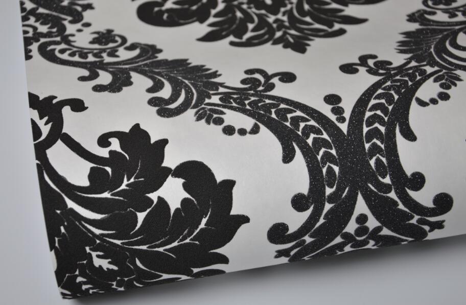 Modern High Quality Vintage European Damask Wallpaper - Tablecloth - HD Wallpaper 