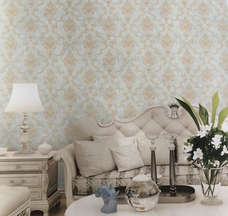 Italian Classic Wallpaper Vintage Floral Wallpaper - Classic Wallpaper Room - HD Wallpaper 