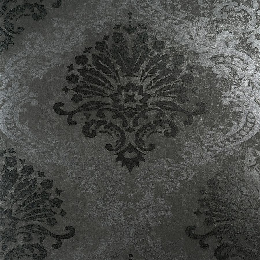 Dark Black Grey Damask - 900x900 Wallpaper - teahub.io