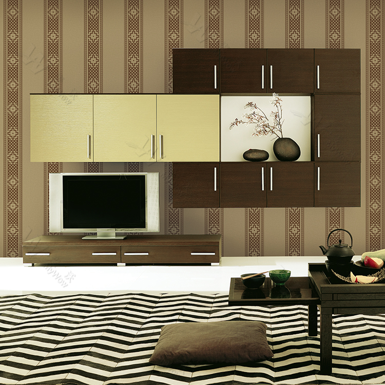 High Quality Wall Papers Home Decor Velvet Wallpaper - Living Room - HD Wallpaper 