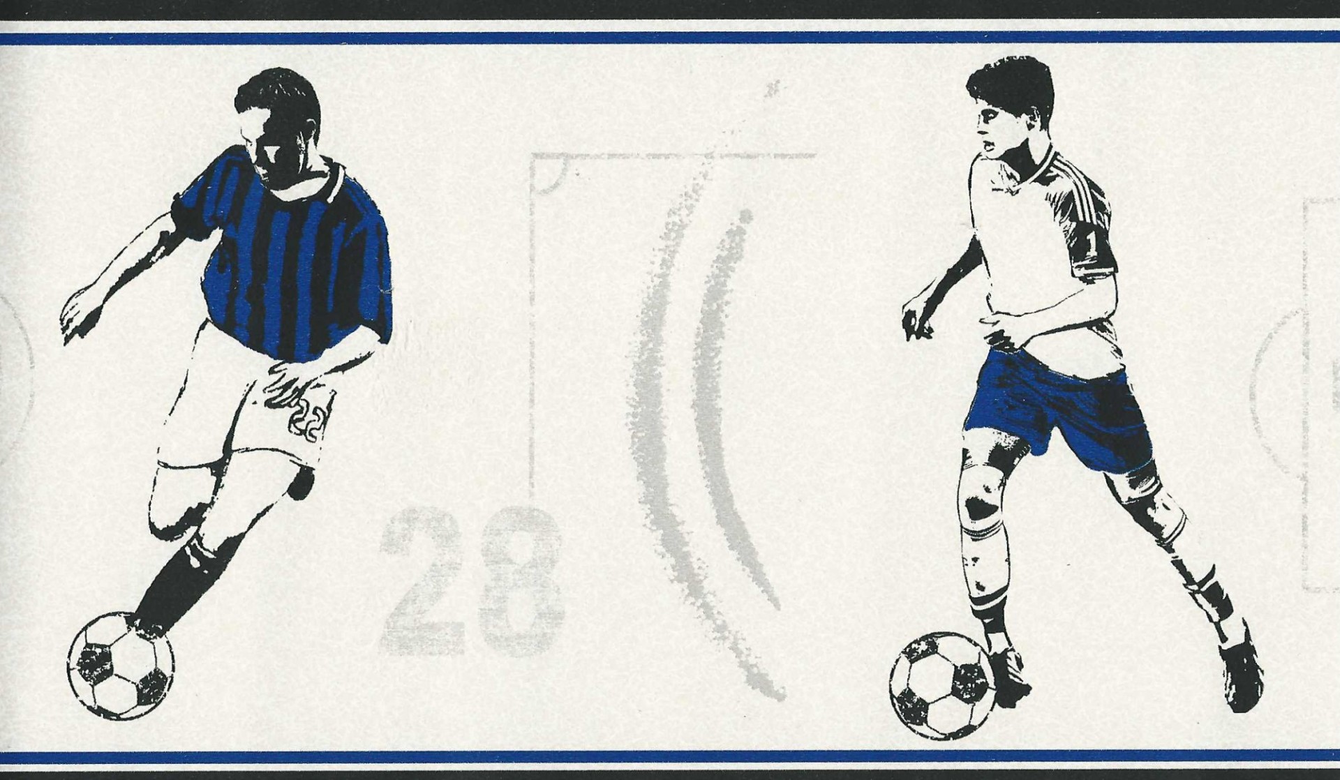 Behangrand Voetbal - HD Wallpaper 