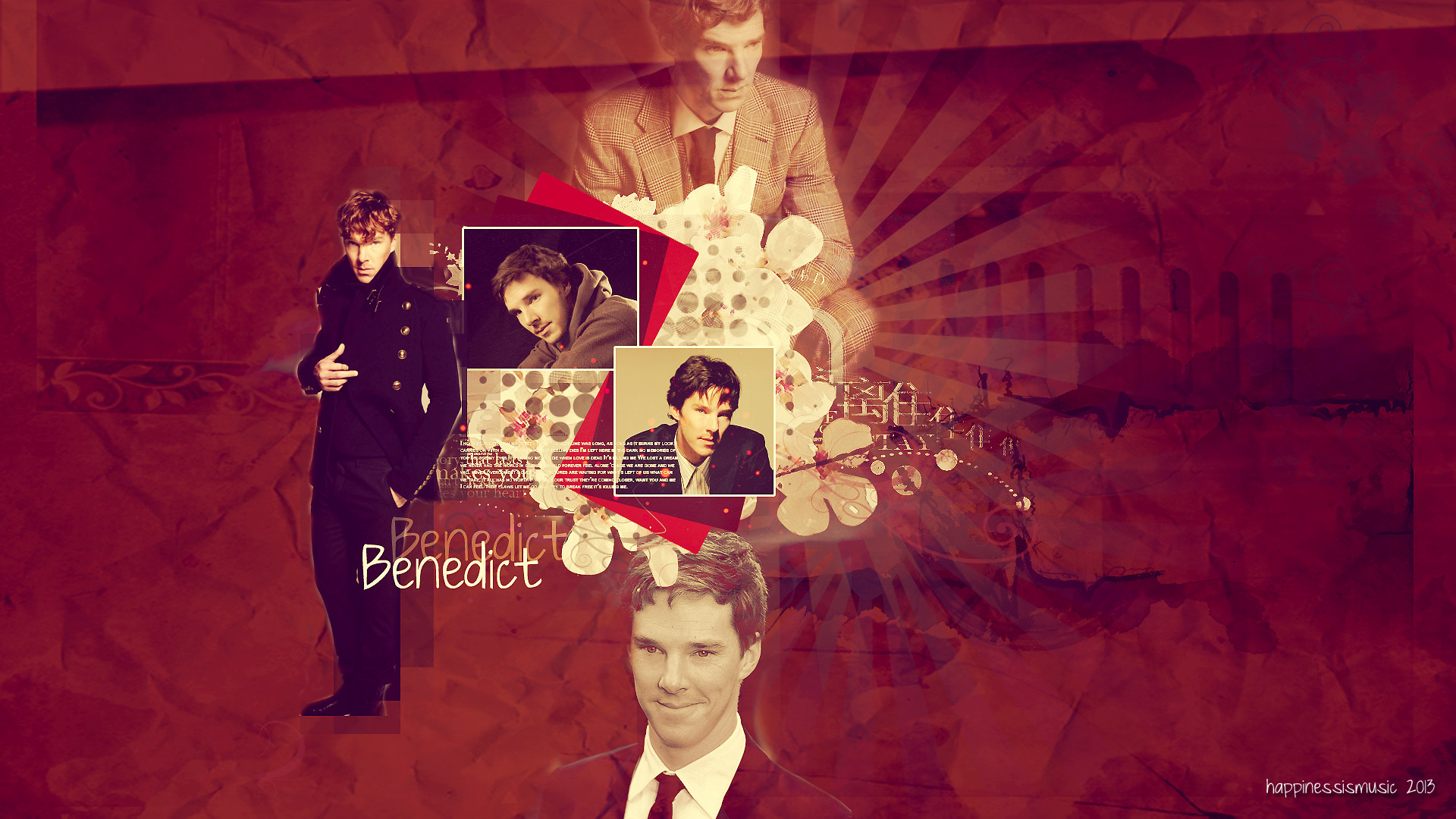 Benedict Cumberbatch Wallpaper 1 By Happinessismusic - Benedict Cumberbatch - HD Wallpaper 