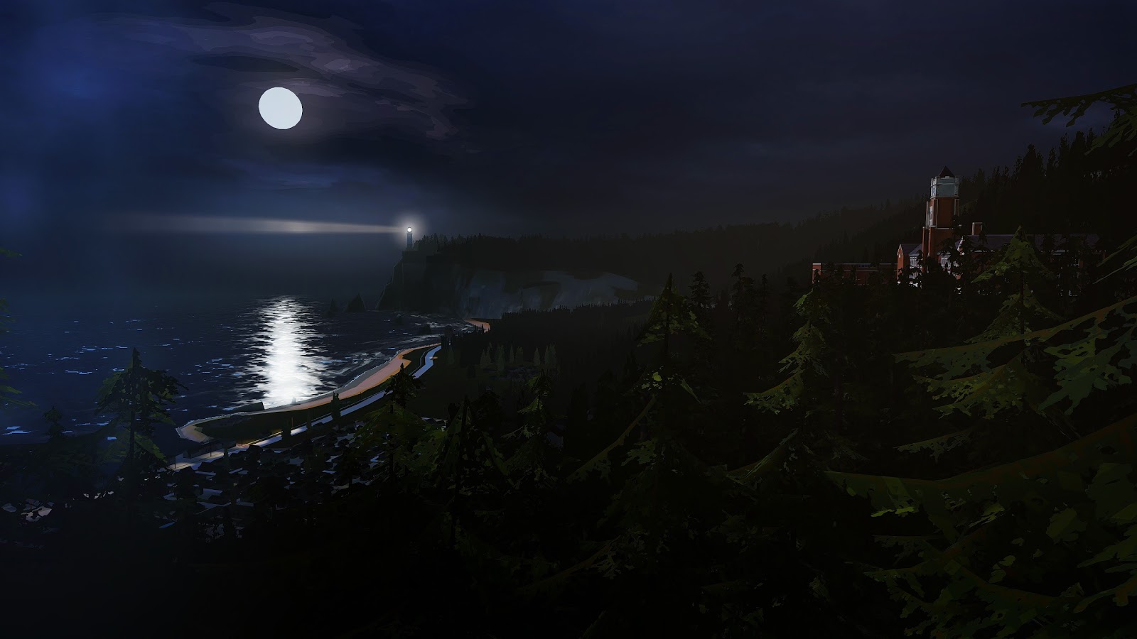 Life Is Strange Wallpaper - Moonlight - HD Wallpaper 