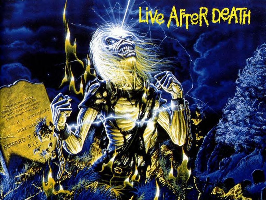 Iron Maiden - Live After Death The World Slavery Tour - HD Wallpaper 