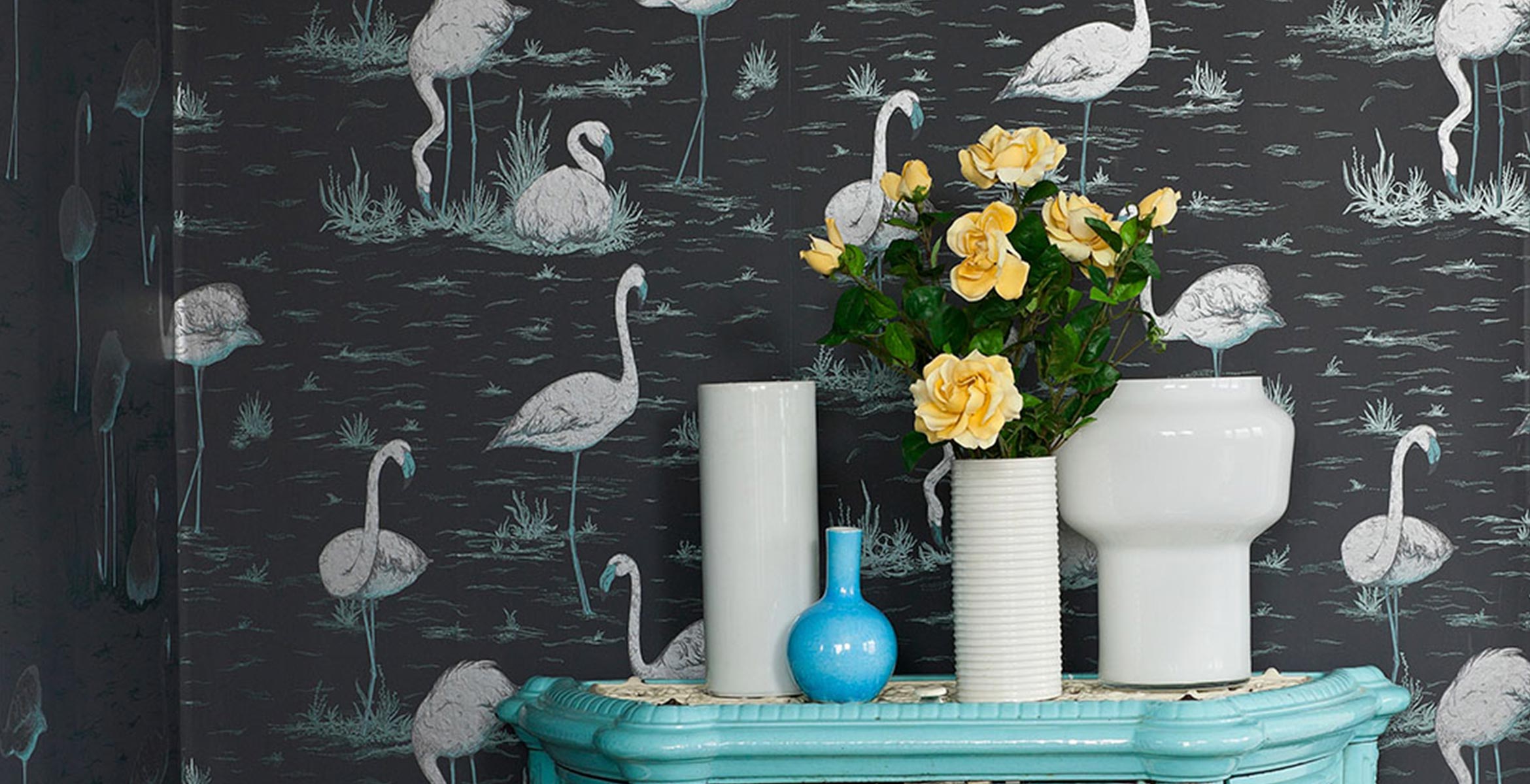 Cole And Son Flamingo 2340x1200 Wallpaper teahub.io