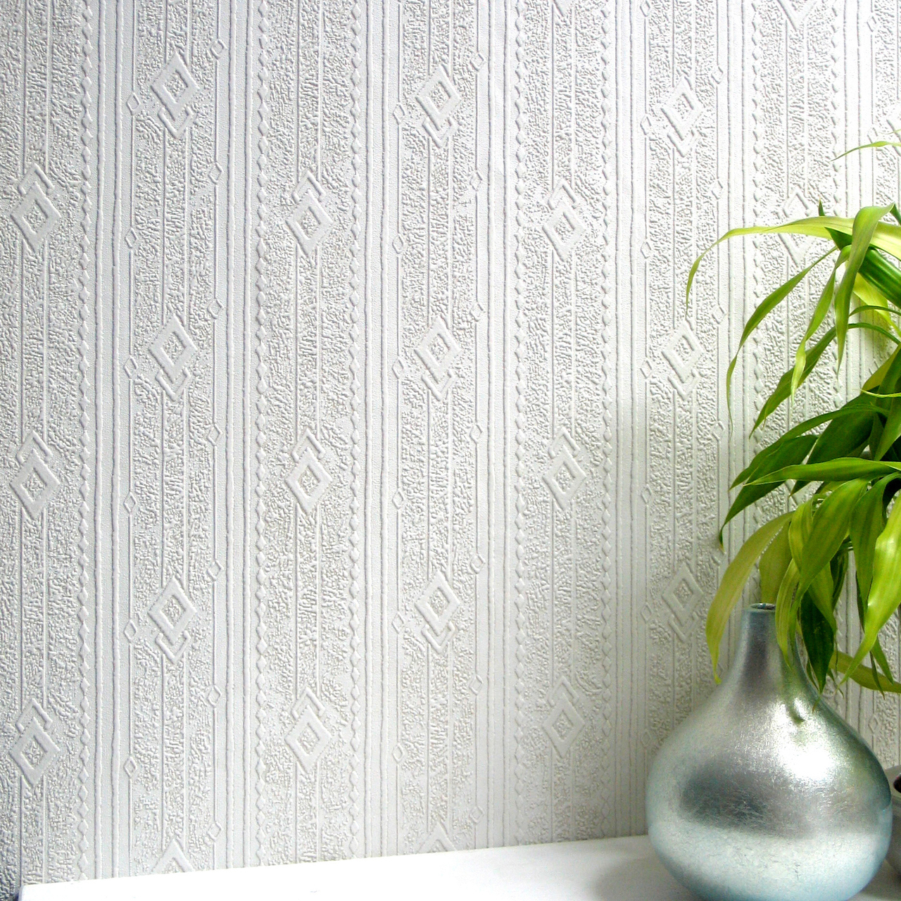 Anaglypta Paper Striped - HD Wallpaper 
