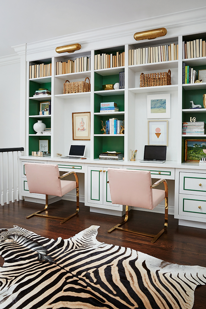 Via Amiecorley - Com - White Home Office Bookcase - HD Wallpaper 
