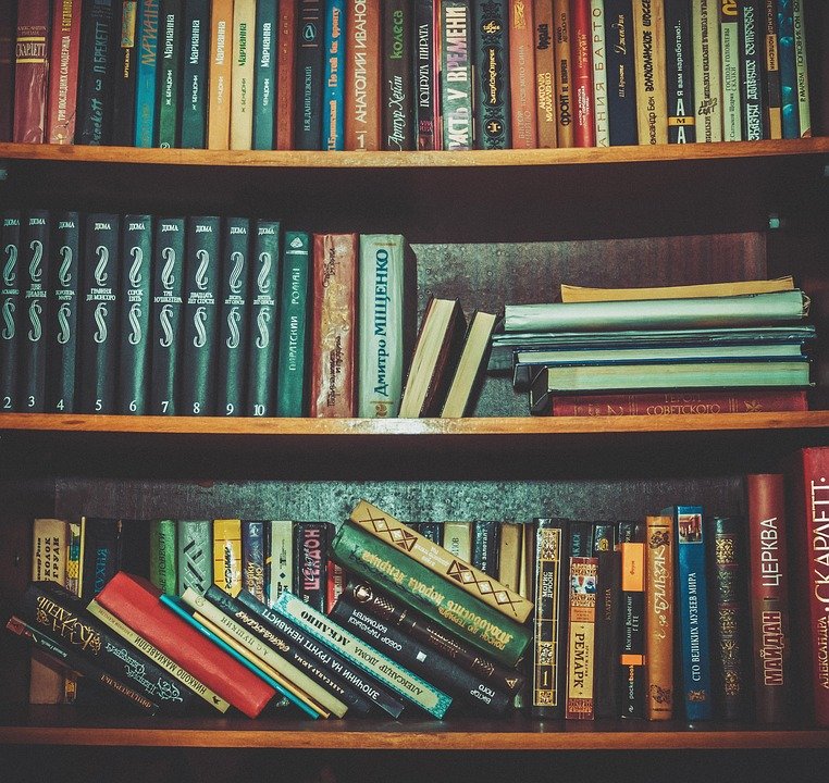 Books Shelf - HD Wallpaper 