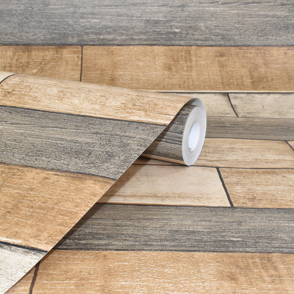 A Street Prints Weathered Plank Natural Wallpaper Fd22346 - Plywood - HD Wallpaper 
