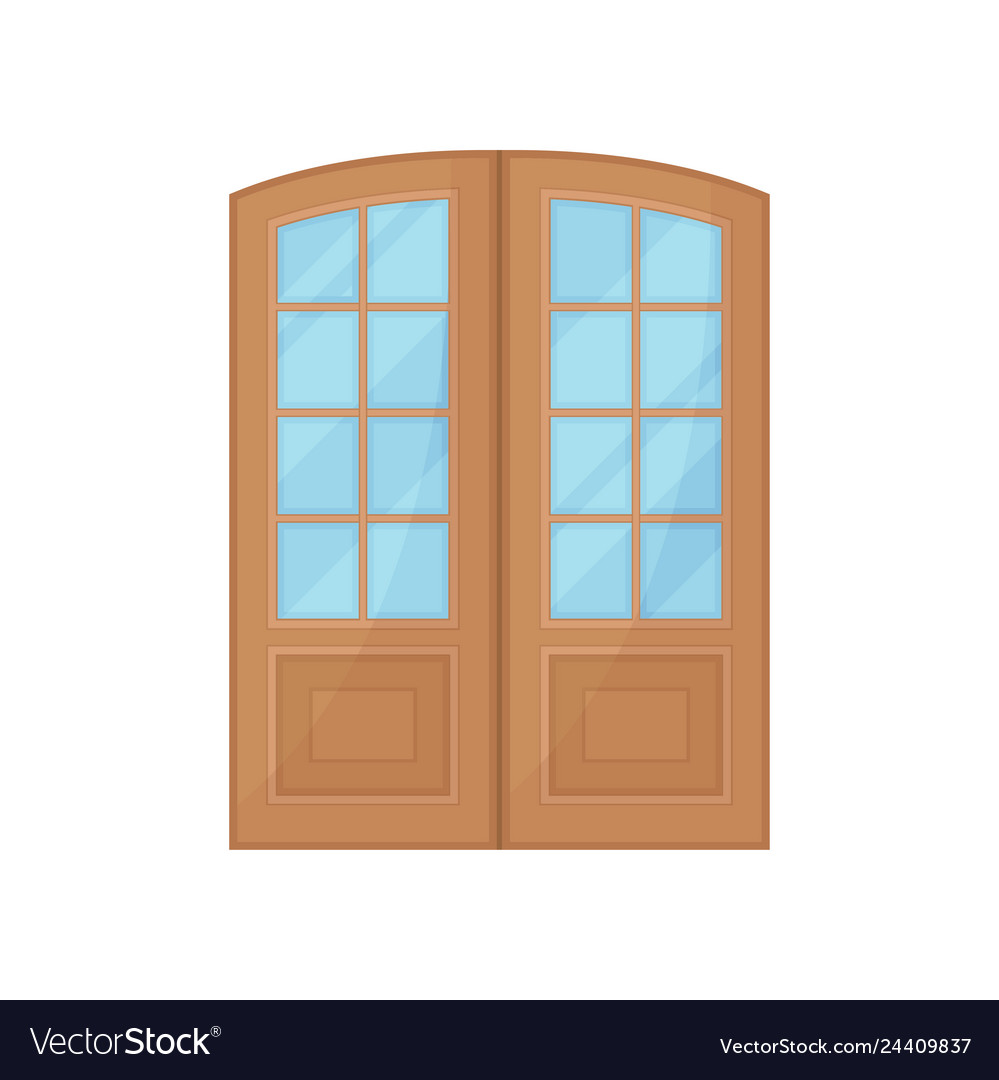 Glass And Wooden Door - HD Wallpaper 