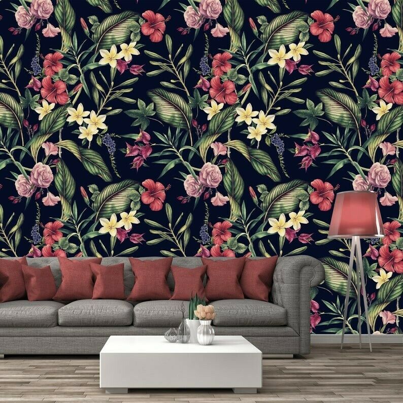 Beautiful Floral Wallpaper Coverings - Floral T Shirt Png - HD Wallpaper 