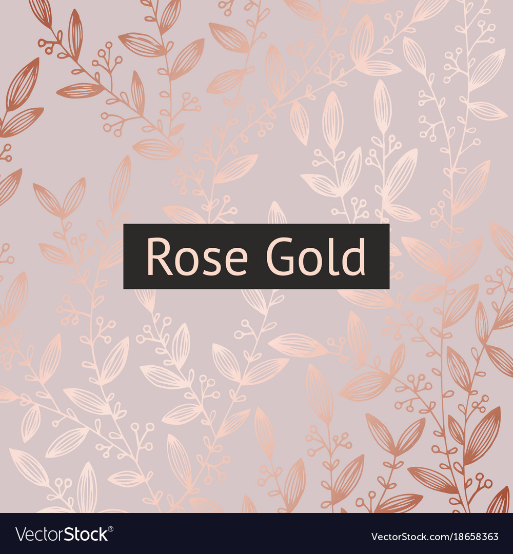 Rose Gold Vector Background - HD Wallpaper 
